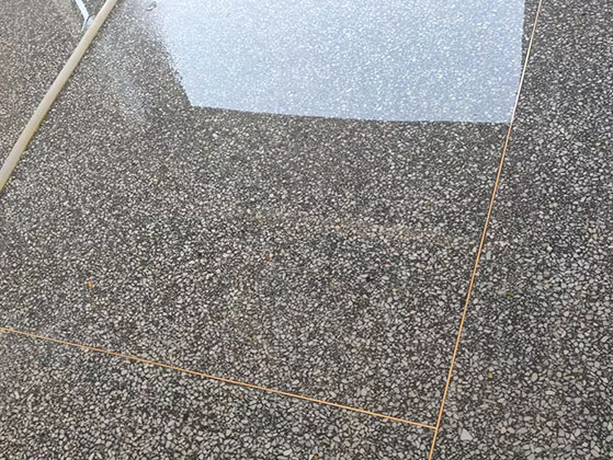 水磨石地面