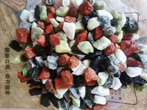 水磨石五彩石砾石和球石