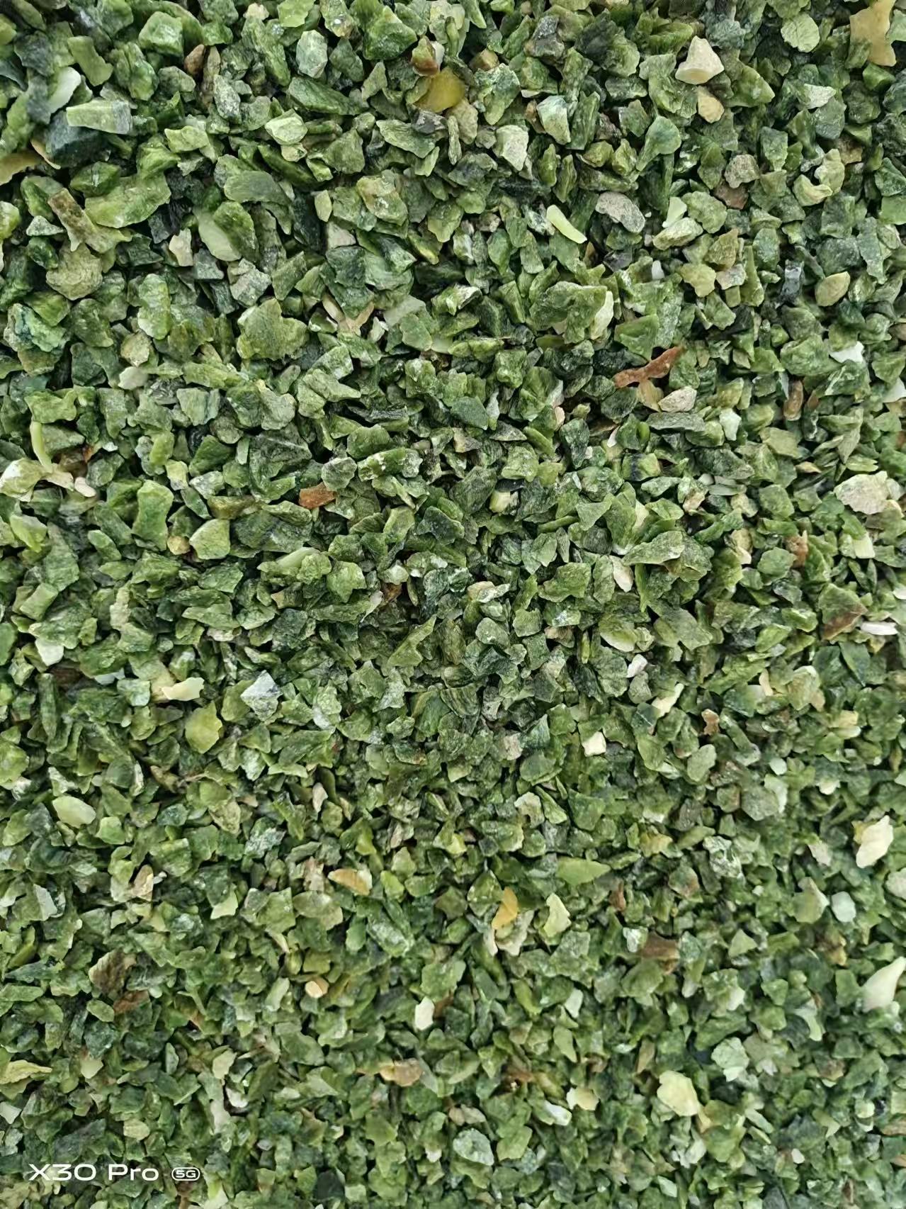 水磨石绿色砾石